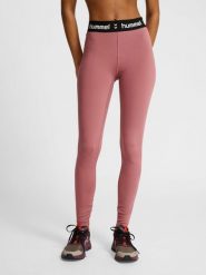 Damskie legginsy Hummel Pulse. Fioletowe legginsy sportowe damskie Hummel, l, bez wzorów, z elastanu, na fitness i siłownię. Za 184.50 zł.