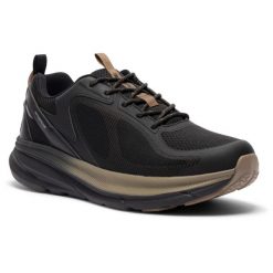 Buty do chodzenia Trespass Carver. Czarne trekkingi męskie Trespass, trekkingowe. Za 378.05 zł.