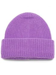 DeeZee Czapka 9W3-004-AW23 Fioletowy. Fioletowe rękawiczki damskie DeeZee, na zimę, bez wzorów, z syntetyku. Za 49.99 zł.