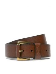 Polo Ralph Lauren Pasek Męski 405898669002 Brązowy. Brązowe paski damskie Polo Ralph Lauren, bez wzorów, ze skóry. Za 269.99 zł.