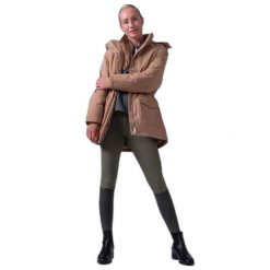 Parka dla kobiet PS of Sweden Peyton. Brązowe kurtki damskie PS OF SWEDEN, bez wzorów, bez kaptura. Za 769.50 zł.