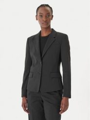 HUGO Marynarka Aredana 50516131 Czarny Slim Fit. Czarne żakiety damskie Hugo, bez wzorów, z syntetyku. Za 1,249.00 zł.