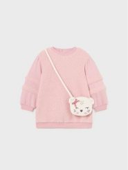 Mayoral Sukienka codzienna 2.986 Różowy Regular Fit. Czerwone sukienki dla dziewczynek Mayoral, bez wzorów, z syntetyku, bez ramiączek. Za 109.99 zł.