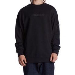 Bluza DC Shoes Arena, Mężczyźni. Czarne bluzy męskie DC Shoes, m, bez wzorów, z bawełny, bez kaptura. Za 290.00 zł.