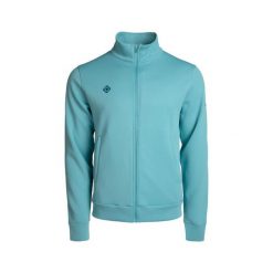 Kurtka dresowa męska MODENA JACKET M z kieszenią na piersi i sportowym stylem. Czerwone kurtki męskie IZAS, m, bez wzorów, z dresówki, eleganckie, bez kaptura. Za 204.30 zł.
