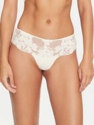 Selmark Stringi Federica 61106 Écru. Stringi damskie Selmark, s, bez wzorów, z bawełny. Za 79.99 zł.