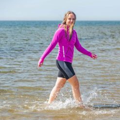 Damski bluza sporty wodne Watrflag Ipanema różowy. Czerwone bluzy sportowe damskie WATRFLAG, xl, bez wzorów, z materiału, z kapturem, trekkingowe. Za 339.00 zł.