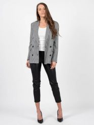 Patrizia Pepe Spodnie | 8L0354/A6L2 | Kobieta | Czarny. Czarne spodnie materiałowe damskie Patrizia Pepe, l, bez wzorów, ze skóry ekologicznej. W wyprzedaży za 349.00 zł.