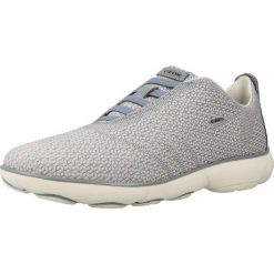Buty GEOX D NEBULA Niebieski. Niebieskie obuwie sportowe damskie Geox, bez wzorów, z materiału, na fitness i siłownię. Za 411.99 zł.