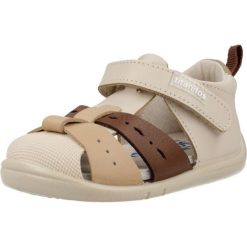 Sandały TITANITOS B500 EVO Beżowy. Brązowe sandały męskie TITANITOS, ze skóry, bez zapięcia. Za 182.99 zł.