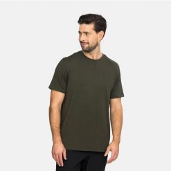 T-shirt męski VIKING Lenta Bamboo Light Man. Zielone t-shirty męskie Viking, m, bez wzorów, z elastanu, sportowe, bez kołnierzyka. Za 232.50 zł.