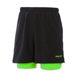 Spodenki do biegania Izas Ravier. Czarne krótkie spodenki sportowe męskie IZAS, xl, bez wzorów, z materiału, do biegania. Za 208.65 zł.