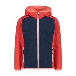 Dziewczęca bluza z kapturem CMP. Brązowe bluzy dla dziewczynek CMP, na zimę, bez wzorów, bez ramiączek, z kapturem. Za 298.50 zł.