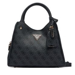 Torebka Guess. Szare torebki do ręki damskie Guess, z aplikacjami, bez dodatków. Za 639.99 zł.