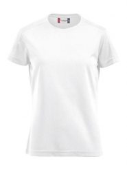 Clique Ice-T Women damska koszulka z oddychającego poliestru. Białe t-shirty damskie CLIQUE, m, bez wzorów, z materiału, bez kołnierzyka. Za 116.79 zł.