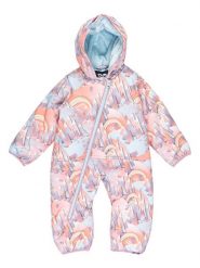 Roxy Kombinezon zimowy Rose ERNTS03011 Kolorowy Regular Fit. Czerwone buty zimowe dziewczęce Roxy, bez wzorów, z syntetyku, bez zapięcia. Za 269.99 zł.