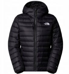 The North Face W Down Hooded NF0A8D3EJK31 Czarne S. Czarne kurtki sportowe damskie The North Face, s, bez wzorów, bez kaptura. Za 890.02 zł.