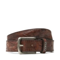 Pasek Męski Guess. Brązowe paski damskie Guess, z aplikacjami. Za 179.99 zł.