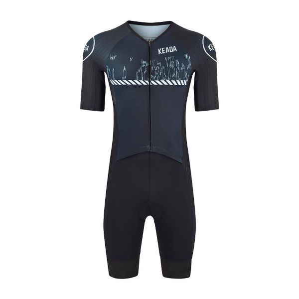 Męski trisuit z rękawami - Signal Two. Białe buty sportowe męskie KEADA SPORTS, bez zapięcia, rowerowe. W wyprzedaży za 365.00 zł.
