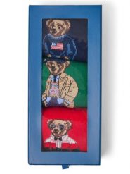 Polo Ralph Lauren Skarpety w zestawie po 3 pary Mężczyźni Bawełna czerwony|niebieski|zielony, ONE SIZE. Czerwone skarpety męskie Polo Ralph Lauren, bez wzorów, z bawełny. Za 269.95 zł.
