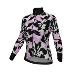 Bluza rowerowa damska Alé Cycling PR-E Flower. Czerwone bluzy damskie ALÉ CYCLING, bez wzorów, bez kaptura. Za 536.30 zł.