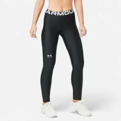 Legginsy fitness damskie HeatGear Authentics Under Armour. Legginsy sportowe damskie NO BRAND, m, bez wzorów, z elastanu, na fitness i siłownię. Za 149.99 zł.