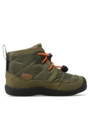Keen Śniegowce Howser II Chukka Wp 1025518 Khaki. Brązowe buty zimowe chłopięce Keen, bez wzorów, z materiału, bez zapięcia. Za 199.99 zł.
