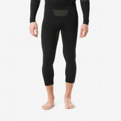 Legginsy termoaktywne narciarskie męskie Wedze BL 500 soft seamless. Legginsy sportowe męskie WED'ZE, m, bez wzorów, z materiału, narciarskie. Za 119.99 zł.