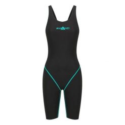 Amanzi Acceler8 Rize Podkolanówki - Jet / Mięta - Rozmiar 26. Czarne skarpety damskie AMANZI, bez wzorów. Za 2,203.52 zł.