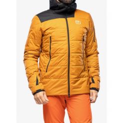Kurtka narciarska męska Ortovox Swisswool Zinal Jacket. Brązowe kurtki męskie ORTOVOX, m, bez wzorów, bez kaptura, narciarskie. Za 1,320.99 zł.