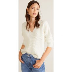 Mango - Sweter Orion. Szare swetry damskie Mango, z dzianiny. W wyprzedaży za 119.90 zł.