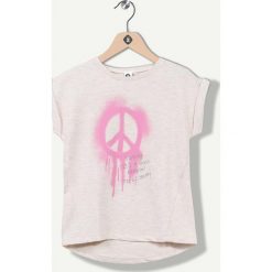 Tunika w kolorze beżowym. Bluzki dla dziewczynek marki Grain de blé et Lisa Rose. W wyprzedaży za 39.95 zł.
