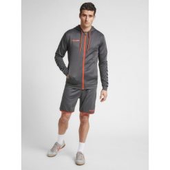 Bluza fitness męska Hummel zip hml AUTHENTIC Poly. Szare bluzy męskie Hummel, m, bez wzorów, bez kaptura. Za 231.65 zł.