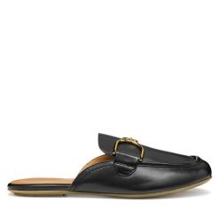 Klapki Geox. Czarne klapki damskie Geox, bez wzorów, bez obcasa. Za 299.99 zł.