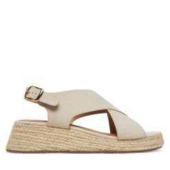 Espadryle ONLY Shoes. Sandały damskie ONLY Shoes, bez wzorów, bez obcasa, bez zapięcia. Za 129.99 zł.