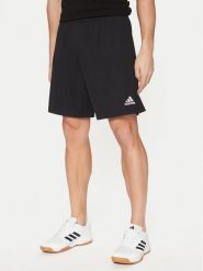 Adidas Szorty sportowe Entrada 22 H57504 Czarny Regular Fit. Czarne krótkie spodenki sportowe męskie Adidas, m, bez wzorów, z syntetyku, do piłki nożnej. Za 59.99 zł.