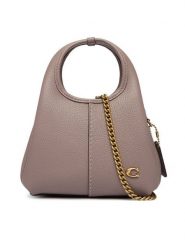 Coach Torebka Lana 19 CCY32 Beżowy. Brązowe torebki do ręki damskie Coach, bez wzorów, ze skóry, bez dodatków. Za 1,599.00 zł.