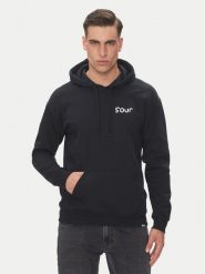Etnies Bluza Ko X Sour Solution 4130003801 Czarny Regular Fit. Czarne bluzy męskie Etnies, m, bez wzorów, z bawełny, bez kaptura. Za 249.99 zł.