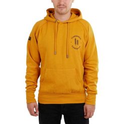Bluza męska Fundango Talis z kapturem. Żółte bluzy męskie Fundango, m, bez wzorów, z kapturem. Za 339.90 zł.