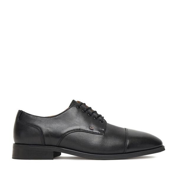 Półbuty GINO ROSSI. Czarne eleganckie półbuty Gino Rossi, wizytowe, bez zapięcia. Za 248.99 zł.