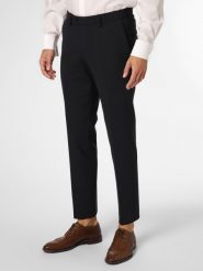 Finshley & Harding London spodnie od garnituru modułowego Mężczyźni Slim Fit niebieski, 40. Niebieskie eleganckie spodnie męskie Finshley & Harding London, m, bez wzorów. Za 499.95 zł.