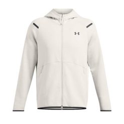 Bluza Under Armour Ua Unstoppable Flc Fz Hd Eu Dorosłych. Białe bluzy męskie Under Armour, s, bez wzorów, bez kaptura. Za 468.10 zł.