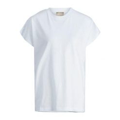 Koszulka damska JJXX astrid boxy. Białe t-shirty damskie JJXX, s, bez wzorów, z bawełny, bez kołnierzyka. Za 107.50 zł.