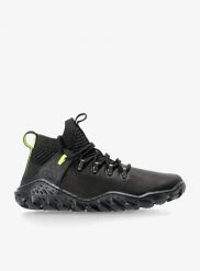 Buty turystyczne damskie Vivobarefoot Magna Forest ESC. Czarne trekkingi damskie Vivobarefoot, przed kolano, trekkingowe. Za 699.99 zł.
