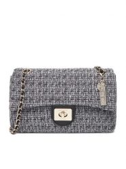 Nine West Torebka EO-Hudson-Harmony-LDA8004A Szary. Szare torebki do ręki damskie Nine West, bez wzorów, z materiału, wizytowe, bez dodatków. Za 179.99 zł.
