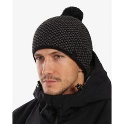 Czapka męska Kilpi PAULO-M. Czarne czapki i kapelusze męskie Kilpi, na zimę, bez wzorów, sportowe. Za 58.51 zł.