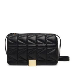 Torebka KARL LAGERFELD. Czarne listonoszki damskie KARL LAGERFELD, bez wzorów, bez dodatków. Za 1,149.00 zł.
