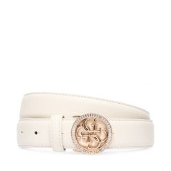 Pasek Damski Guess. Białe paski damskie Guess, z aplikacjami. Za 279.99 zł.