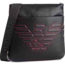 Saszetka EMPORIO ARMANI - Y4M180 YG90J 82 Black/Red Stit.Eagl. Czarne saszetki męskie Emporio Armani, ze skóry ekologicznej, młodzieżowe. Za 639.00 zł.
