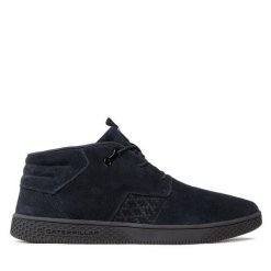Trzewiki CAT Footwear. Czarne botki męskie CAT Footwear, bez wzorów, bez zapięcia. Za 379.99 zł.